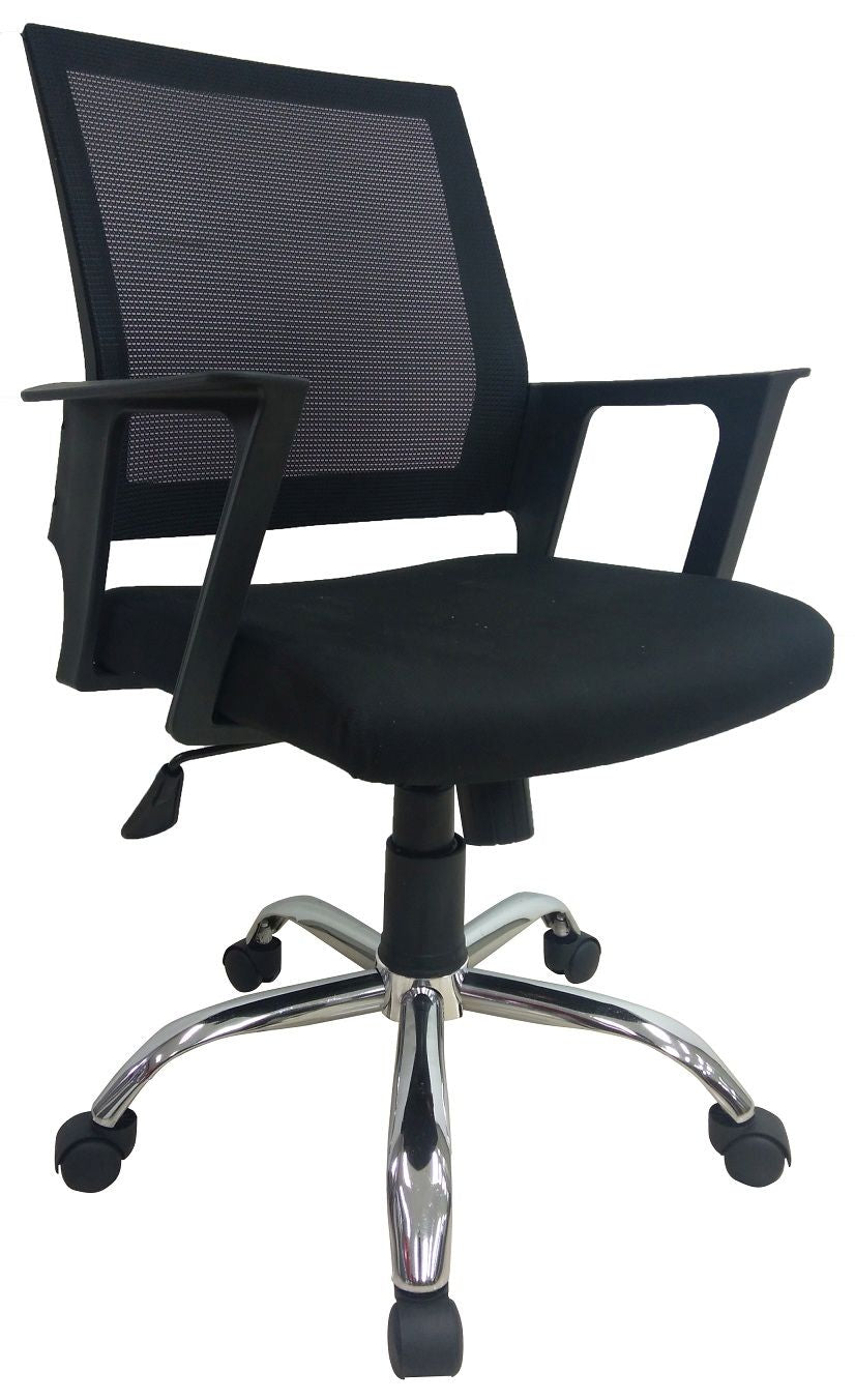 Mesh Office Computer Swivel Chair With Armrest EC 2142   EC2142 1200x1964 